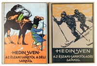 HEDIN, [Anders] Sven: Az Északi Sarktól a Déli Sarkig 1-3. rész (két kötetben). Az ifjúság számára írta - -. Ford. (1. rész) és átdolg. (2-3. rész) Mikes Lajos.