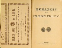 Budapest és az ezredéves kiállítás. (Képes utmutató.)