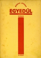 BERDA József: Egyedül. Versek. Első kiad., dedikált.