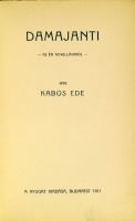 KABOS Ede: Damajanti. Az én novelláimból.