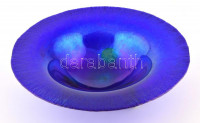 WMF 'Ikora' kínálótál, fújt irizáló, jelzés nélkül, hibátlan, d: 29,5 cm, m: 7 cm
