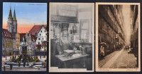 Kb. 108 db RÉGI német városképes lap, vegyes minőség / Cca. 108 pre-1945 German town-view postcards, mixed quality