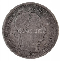 1875KB 10kr Ag 'Váltó Pénz' T:2-,3 Hungary 1875KB 10 Kreuzer Ag 'Valtó Pénz' C:VF,FAdamo M10.1