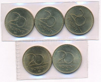 2003. 20Ft 'Deák Ferenc' (5x) T:1- Adamo FOEM2