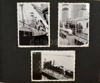 cca 1936 Utazás a náci Németországban. Berlin, az Olimpia, katonák, utcaképek, hajók, felvonulások. 120 darab igényes fénykép, benne egy kevés magyar vonatkozású, de nem kevésbé látványos kép is. / cca 1936 Images of the Nazi
