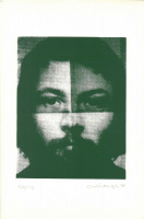 Galántai György (1941 - ?): Önátalakítások, „új szitanyomat” széria, 1978 (Galántai György 16 eredeti színes szitanyomata, 143. számú példány) - A 16 mű együttes kikiáltási ára: 500 000 Ft