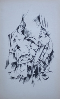 Kolozsvári Sándor illusztrálta: Schnitzler: Körtánc, 1922, Tevan, 650/202 pld.