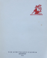 Byssz Róbert rajzaival: Maupassant: A vörös lámpás ház, 1921. Pán