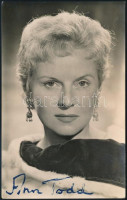 Dorothy Anne Todd 1909-1993)  színésznő aláírt fotója / Autograph signed photo
