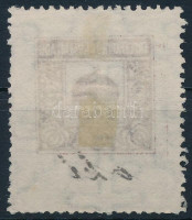1913 Értékpapír forgalmi adó 1K gépszínátnyomattal