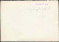 cca 1933 Kinszki Imre (1901-1945) budapesti fotóművész pecséttel jelzett, vintage fotóművészeti alkotása (Gyöngybaglyok), 12x17 cm