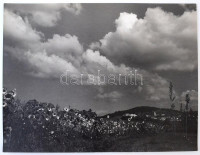 1931 Klell Kálmán (1897-1980): Alsóörs, hátoldalon feliratozott fotó, 30×40 cm