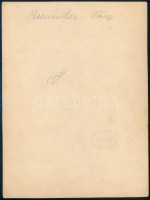 cca 1930 Dudus / Russischer Tanz, Sonya Photo Budapest, hátulján feliratozva, 15×11 cm