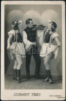cca 1930 Lorant Trio, fotó, 17×11 cm