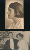 cca 1929 Erdélyben készült fotográfiák fotólap méretben, 4 db vintage fotó, feliratozva vagy pecséttel jelölve, 9c13,8 cm