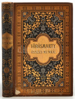 Vörösmarty összes munkái. VI. kötet. Rendezte és jegyzetekkel kísérte Gyulai Pál. Bp., 1885, Méhner Vilmos. Kiadói aranyozott egészvászon-kötés, aranyozott lapélekkel, kissé kopott borítóval, kissé sérült gerinccel, kissé