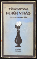 Török Gyula: Fehér világ. Regényes novellafüzér. (Bp.,1919,) Táltos, 130+1 p. Első kiadás. Kiadói litografált, illusztrált papírkötés, kis szakadással, nagyrészt felvágatlan lapokkal, ex libris-szel (Buday György (1907-1990):