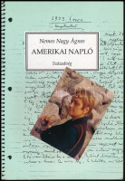 Nemes Nagy Ágnes: Amerikai napló. Iowa, 1979. Sajtó alá rendezte Lengyel Balázs. Bp.,1993, Századvég. Kiadói papírkötés, foltos. Első kiadás. A szerkesztő, az író volt férje, Lengyel Balázs (1918-2007) író, kritikus által Sass