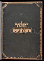 Hatvany Lajos: Feleségek felesége. Petőfi, mint vőlegény. A borító grafikája Jeges Ernő (1898-1956) munkája. Bp.,1919, Pallas Irodalmi és Nyomdai Rt., 354 p.+6 t.+2 p. Számos szövegközti és egész oldalas képpel illusztrált.