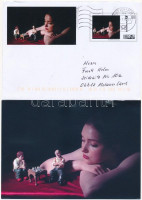 6 db MODERN motívum képeslap: sakk emlékbélyegzésekkel /  6 modern Chess motive postcards with special cancellations