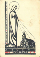 1947 Abony, Mária-Nap, Szívek Királynője Kápolna (EK)