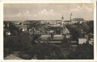Abony, Látkép. Járdányi Gyula felvétele (gyűrődés / crease)