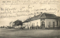 Alpár (Tiszaalpár), Fő tér, Szegő Gyula üzlete, kerékpár. Szegő Gyula saját kiadása (EK)