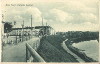 1926 Baja, Korzó a Kamarás-Dunával (Sugovica). Burger fényképész kiadása