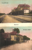 Bánréve, Vasútállomás, Fő utca, Reich E. üzlete