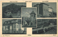 1947 Velem, Kilátás Szt. Vidre, Hősök kapuja, gyermeküdülő, Szt. Vid penzió, fürdő (gyűrődés / crease)