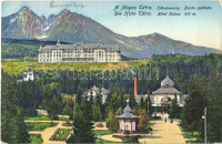 Tátralomnic, Tatranská Lomnica (Magas Tátra, Vysoké Tatry); Palota szálló / Hotel Palace