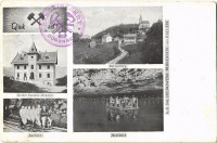 Hallein, K.u.K. Salzbergwerk Dürrenberg, Glück auf! Seefahrt, Ausfahrt, Gruben Anstalts-Gebäude / Salt Mine