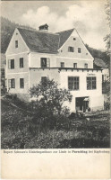 Parschluh (bei Kapfenberg), Rupert Schwarz's Einkehrgasthaus zur Linde / roadside inn, guesthouse, hotel. Phot. Franz S. Petschar