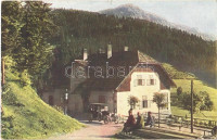 Preiner Gscheid, Hotel. Serie Semmering Gebioet Karte 65. 'Trinken Sie nur Clio Limonaden'