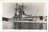 SMS Szent István az Osztrák-Magyar Haditengerészet Tegetthoff-osztályú csatahajója / K.u.K. Kriegsmarine / WWI Austro-Hungarian Navy Tegetthoff-class dreadnought battleship. photo