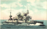 Marine Militaire Francaise 'Suffren' / French Navy battleship