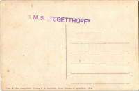 SMS Tegetthoff az Osztrák-Magyar Haditengerészet Tegetthoff-osztályú csatahajója / K.u.K. Kriegsmarine SM Schiff 'Tegetthoff' / WWI Austro-Hungarian Navy Tegetthoff-class battleship. Phot. A. Beer
