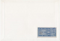 Dél-Korea 1962. 10J felbélyegzett borítékban, bélyegzéssel T:I South Korea 1962. 10 Jeon in envelope with stamp and cancellation C:UNC