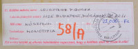 1995 Leisztner Piroska (1938-): Nőszirom. Monotípia, papír, jelzett (hátoldalán is), üvegezett fa keretben, hátoldalán Független Magyar Szalon kiállítási címkével, 43x43 cm