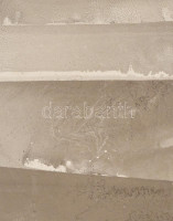 Ország jelzéssel: Absztrakt kompozíció. Monotípia, papír, sérült a sarkainál , 43x30