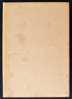 1968 Bibliografi over ungarsk exlibrislitteratur, Ungarische exlibrislitteratur. Frederikshavn, 1968. Sorszámozott: 16/50, 30x21cm /Bibliografi over ungarsk exlibrislitteratur, Ungarische exlibrislitteratur. Frederikshavn, 1968. Catalogues, on the
