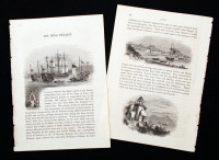 cca 1840-1910 Nagy metszet és nyomat tétel: kb 500 db különböző témájú sokszorosított grafika a XIX. sz végéről. Rengeteg városkép a világ minden tájáról, közte magyar városok is. Nagyrészt különböző kiadványokból