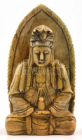 Kínai zsírkő figura, m: 12 cm
