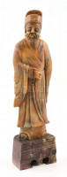 Kínai zsírkő figura, m: 20 cm