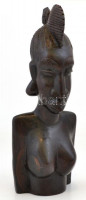 Erotikus afrikai keményfa szobor. 30 cm