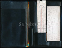 Logarex logarléc, Logarex mappában, 15x3 cm, mappa: 16x10 cm