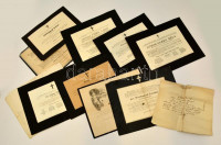 1845-1974 Lukse, rumunyesti Fábry, Lukse-Fábry, Wiettinghoff familiák, valamint a rokonságukbaba tartozó Repeczky Andorné, Keleti Lajos, De Chatel Vilmosné, dr. Perleberg Arthur, különféle halálozási értesítői, magyar és német