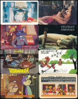 1964-1991 25 db vegyes kártyanaptár tétel (MOKÉP, Fővárosi Vidámpark, Földművesszövetkezet, Söripari Vállalatok Trösztje)