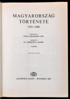 Magyarország története. Főszerk.:Pach Zsigmond Pál. III/1-2. köt.: 1526-1686. Bp., 1987, Akadémiai. Vászonkötésben, papír védőborítóval, jó állapotban.