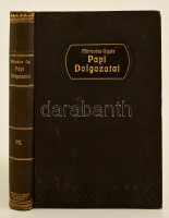 Mitrovics Gyula: Liturgika. A polgári házasság törvényei. Egyháziatlanság és üres templomok. Mitrovics Gyula összegyűjtött papi dolgozatai. VII. Debrecen, 1913, Hegedüs és Sándor, 1 t.+XVI+368 p. Kiadói aranyozott